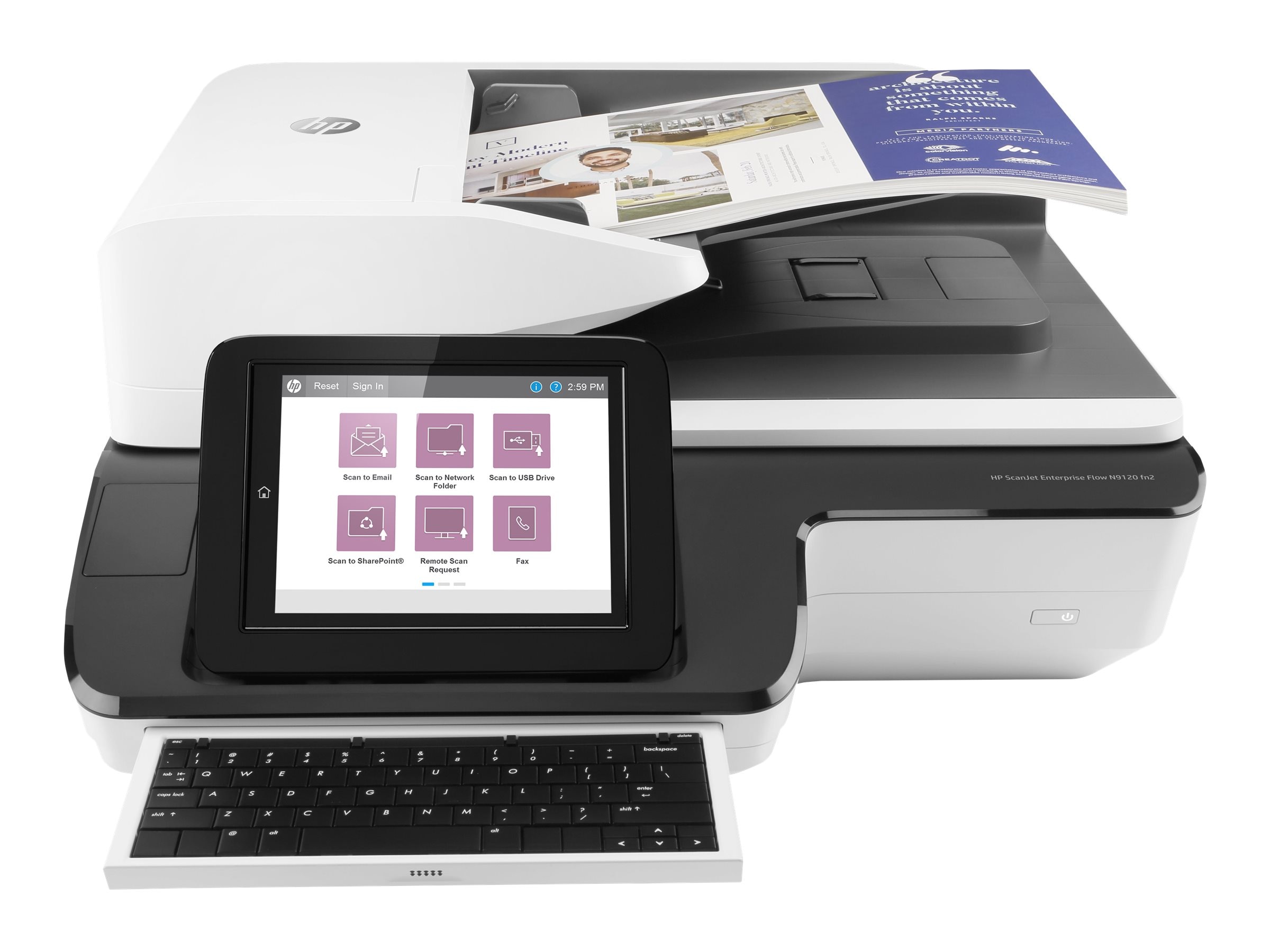 Hp Scanjet Enterprise Flow N9120 Fn2 Scanner L2763a Bgj