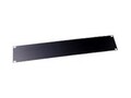 Middle Atlantic Blank Panel, Flat, 11ga. Alum., 1U, Black Powder Coat, PHBL-1, 12208714, Rack Mount Accessories