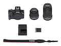 Canon EOS R50 Mirrorless Camera with 18-45mm and 55-210mm Lenses (Black), 5811C022, 41708491, Cameras - Digital