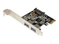 StarTech.com 2-Port PCI Express PCIe SuperSpeed USB 3.0 Controller Card w SATA Power, PEXUSB3S23, 16079041, Controller Cards & I/O Boards StarTech.com 2-Port PCI Express PCIe SuperSpeed USB 3.0 Controller Card w SATA Power, PEXUSB3S23, 16079041, Controller Cards & I/O Boards