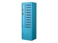 Bretford Manufacturing TECHGUARD 10Bay KYPD 2X USB Pacific Blue , TCLAKS600EFEE, 37056876, Battery Chargers