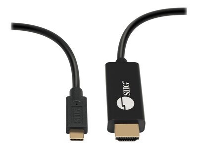 Siig USBC to HDMI 2.0 w HDR CBL 2M , CB-TC0J11-S1, 41190654, Cables Siig USBC to HDMI 2.0 w HDR CBL 2M , CB-TC0J11-S1, 41190654, Cables