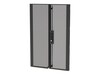 APC NetShelter SX Colocation 20U 600mm Wide Perforated Split Doors, Black, AR7103, 13477861, Rack Mount Accessories