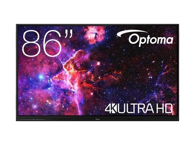 Optoma 86 3863RK 4K Ultra HD LED-LCD Touchscreen Display, 3863RK                        , 41967265, Monitors - Large Format - Touchscreen