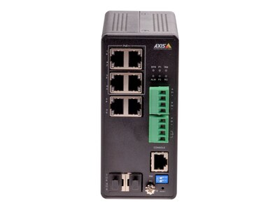 Axis T8504-R Industrial 4-Port Mngd Gb PoE+ Switch, 01633-001, 36421245, Network Switches