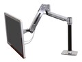 Ergotron LX HD Sit-Stand Desk Mount LCD Arm, 45-384-026, 16487933, Stands & Mounts - Desktop Monitors