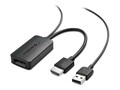 Cable Matters Uni-Directional HDMI to DisplayPort Adapter, Black, 103099-BLK                    , 41893407, Adapters & Port Converters