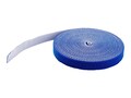 StarTech.com 100ft. Hook and Loop Roll - Blue, HKLP100BL, 37816775, Cable Accessories
