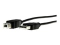 Rocstor USB 2.0 Type A to USB Type B M M Cable, Black, 3m, Y10C115-B1, 33654406, Cables