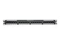 Panduit Cat6 Punchdown Patch Panel, Flat, 24-Port, 1U, DP24688TGY, 10333642, Patch Panels