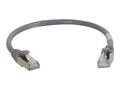 C2G Cat6 Snagless Shielded (STP) Network Patch Cable, Gray, 5ft, 00778, 16194372, Cables