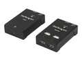 StarTech.com 4-port USB 2.0-over-Cat5-or-Cat6 Extender up to 165ft, USB2004EXTV, 18466511, Adapters & Port Converters