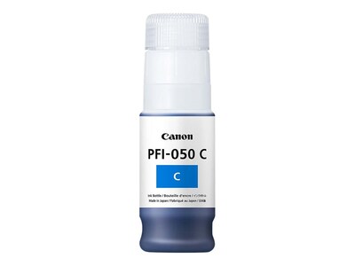 Canon Pigment Cyan PFI-050 C Ink Tank - 70ml, 5699C001, 41690407, Ink Cartridges & Ink Refill Kits - OEM Canon Pigment Cyan PFI-050 C Ink Tank - 70ml, 5699C001, 41690407, Ink Cartridges & Ink Refill Kits - OEM