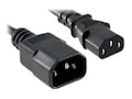 Opengear 1.8M for CM7100 IM7200 & OM2200CABLCBL C13 to C14 Black , 440055, 37222467, Power Cords