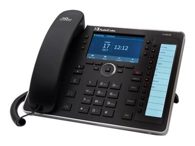 AudioCodes SFB 445HD IP-PHONE POE GBE BLA, UC445HDEG-DBW                 , 41906860, Telephones - Business Class