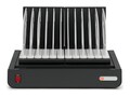 Bretford Manufacturing 10-unit Cube Micro Tray, AC Power, Charcoal, TVT10AC-CK, 35254983, Charging Stations