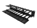 Vertiv 2UX4 Horizontal Cable Manager ACCSW Cover , VRA1003, 36240575, Premise Wiring Equipment
