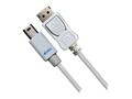 Accell UltraAV Mini DisplayPort to DisplayPort 1.2 M M Cable, White, 1m, B143B-003J, 41482957, Cables