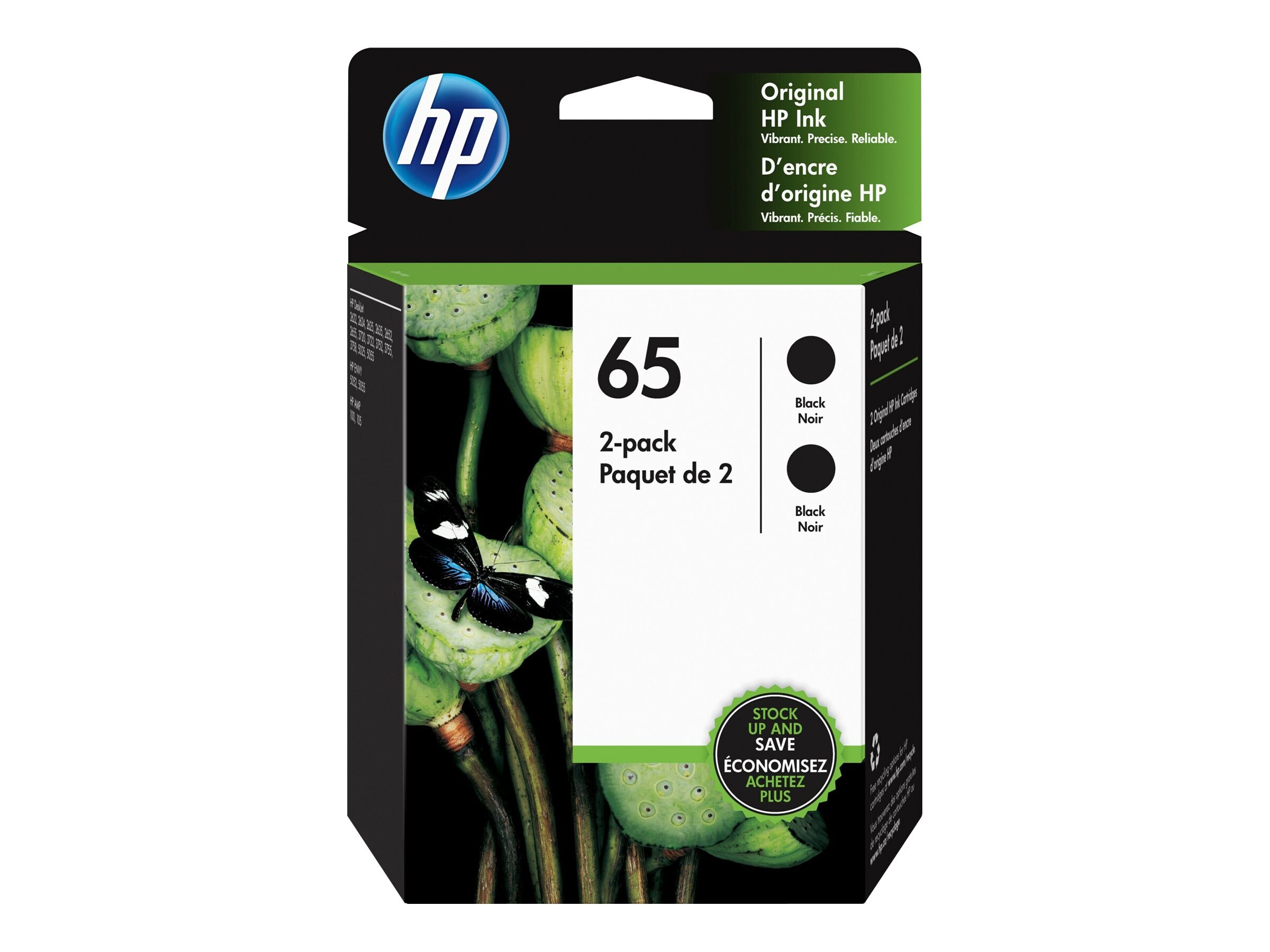 hp 65 black original ink cartridge