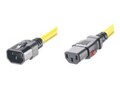 Panduit 10-Pack, Locking Power Cord, IEC C14-to-IEC C13, 2ft, LPCA16X, 36356842, Power Cords Panduit 10-Pack, Locking Power Cord, IEC C14-to-IEC C13, 2ft, LPCA16X, 36356842, Power Cords
