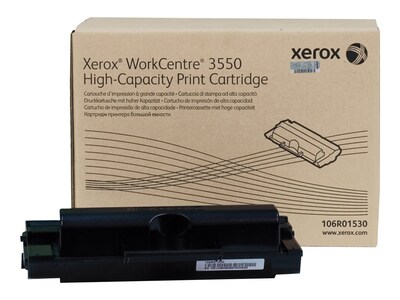 Xerox Black High Capacity Toner Cartridge for WorkCentre 3550, 106R01530, 31198232, Toner and Imaging Components - OEM