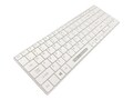Man & Machine Itscool Keyboard Open Style, Washable, White, ITSC/W5, 23308075, Keyboards & Keypads