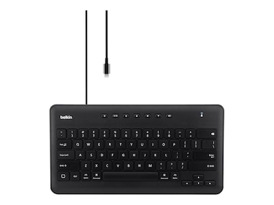 Belkin Open Box Wired Keyboard for Tablets w Lightning Cable, Full Size Keycaps, and Lightning Port, B2B124 , 42141580, Keyboards & Keypads Belkin Open Box Wired Keyboard for Tablets w Lightning Cable, Full Size Keycaps, and Lightning Port, B2B124 , 42141580, Keyboards & Keypads
