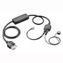 Plantronics Open Box APV-63 Electronic Hook Switch Cable, 38734-11, 41754054, Headphone & Headset Accessories