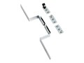 Ergotron Neo-Flex Mobile Workstand Power Strip Mounting Kit, 60-590, 7956283, Mounting Hardware - Miscellaneous