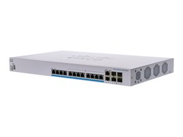 Cisco CBS350-12NP-4X-NA Main Image from Right-angle