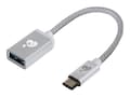 IOGEAR Charge & Sync USB-C to USB Type-A M F Adapter - Silver, G2LU3CAF10-SIL, 41047275, Adapters & Port Converters IOGEAR Charge & Sync USB-C to USB Type-A M F Adapter - Silver, G2LU3CAF10-SIL, 41047275, Adapters & Port Converters
