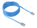 Belkin CAT5E RJ-45 M M UTP 24AWG Bootless PVC Ethernet Patch Cable, Blue, 3ft, A3L781-03-BLU, 6892812, Cables Belkin CAT5E RJ-45 M M UTP 24AWG Bootless PVC Ethernet Patch Cable, Blue, 3ft, A3L781-03-BLU, 6892812, Cables