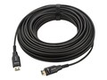 Kramer 4K@60Hz High–Speed HDMI M M Plenum Active Optical Hybrid Cable, 98ft, CP-AOCH/60F-98, 41957151, Cables