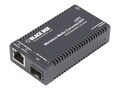Black Box 10 100 1000-Mbps Copper to 1000-Mbps Fiber SFP MultiPower Miniature Gigabit Ethernet Media Converter, LGC135A-R3, 41590206, Network Transceivers