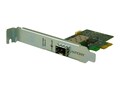 Lantronix 100 1000Base-X NIC PCIe CTLROPEN SFP STD LP , N-GXE-SFP-02, 36372720, Network Adapters & NICs