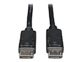 Tripp Lite DisplayPort Audio Video Cable, 15ft, P580-015, 8957341, Cables Tripp Lite DisplayPort Audio Video Cable, 15ft, P580-015, 8957341, Cables