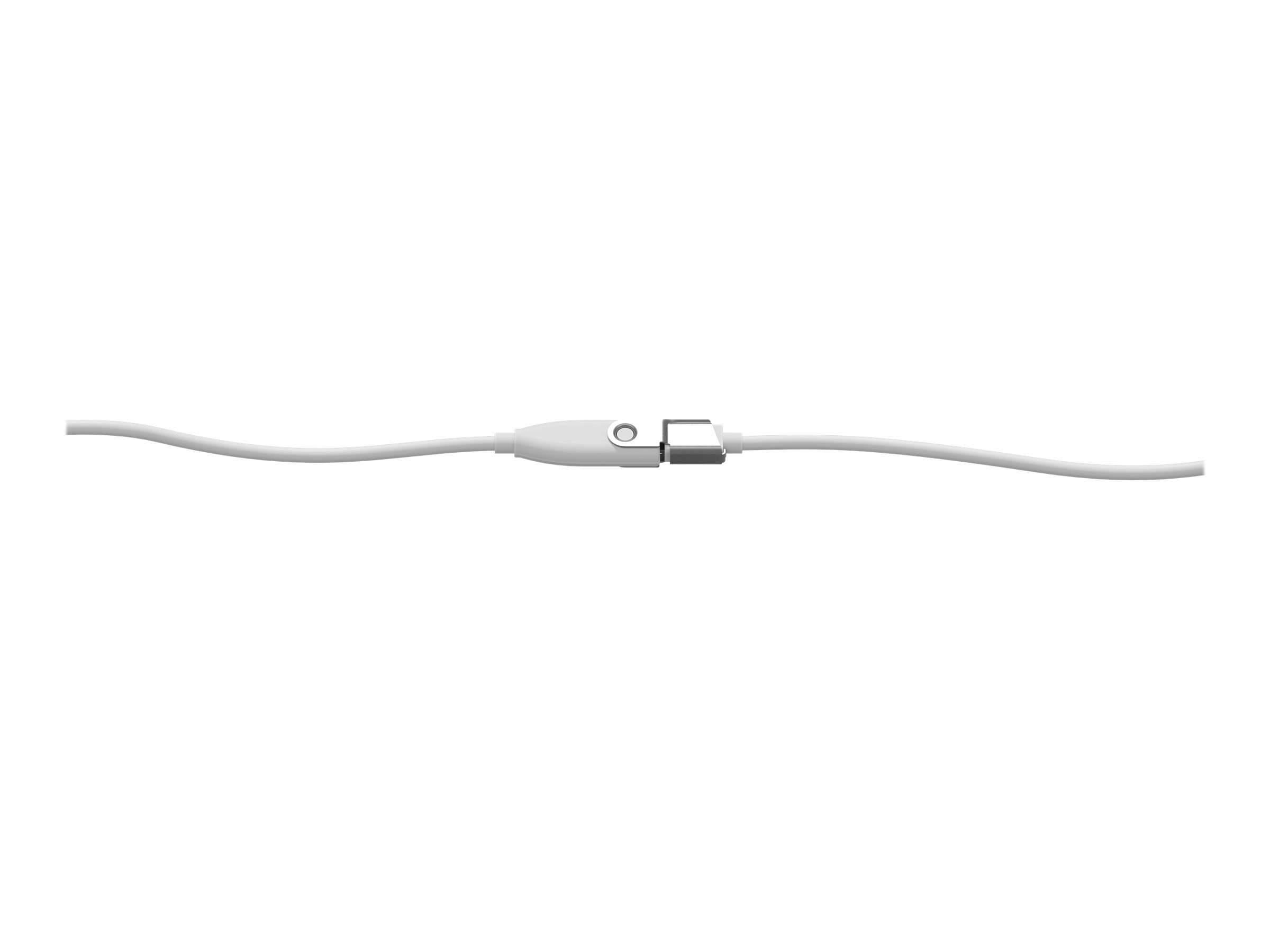 Logitech Rally Mic Pod Extension Cable, White, 10m