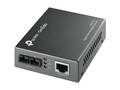 TP-LINK MC210CS Gigabit Media Converter, 1000Mbps RJ45 to 1000M Singlemode SC, up to 9mi, Chassis Mountable, MC210CS, 13537552, Network Transceivers