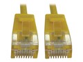 Tripp Lite Cat6a Gigabit Snagless Molded Slim UTP Network Patch Cable, Yellow, 3ft, N261-S03-YW, 41526501, Cables