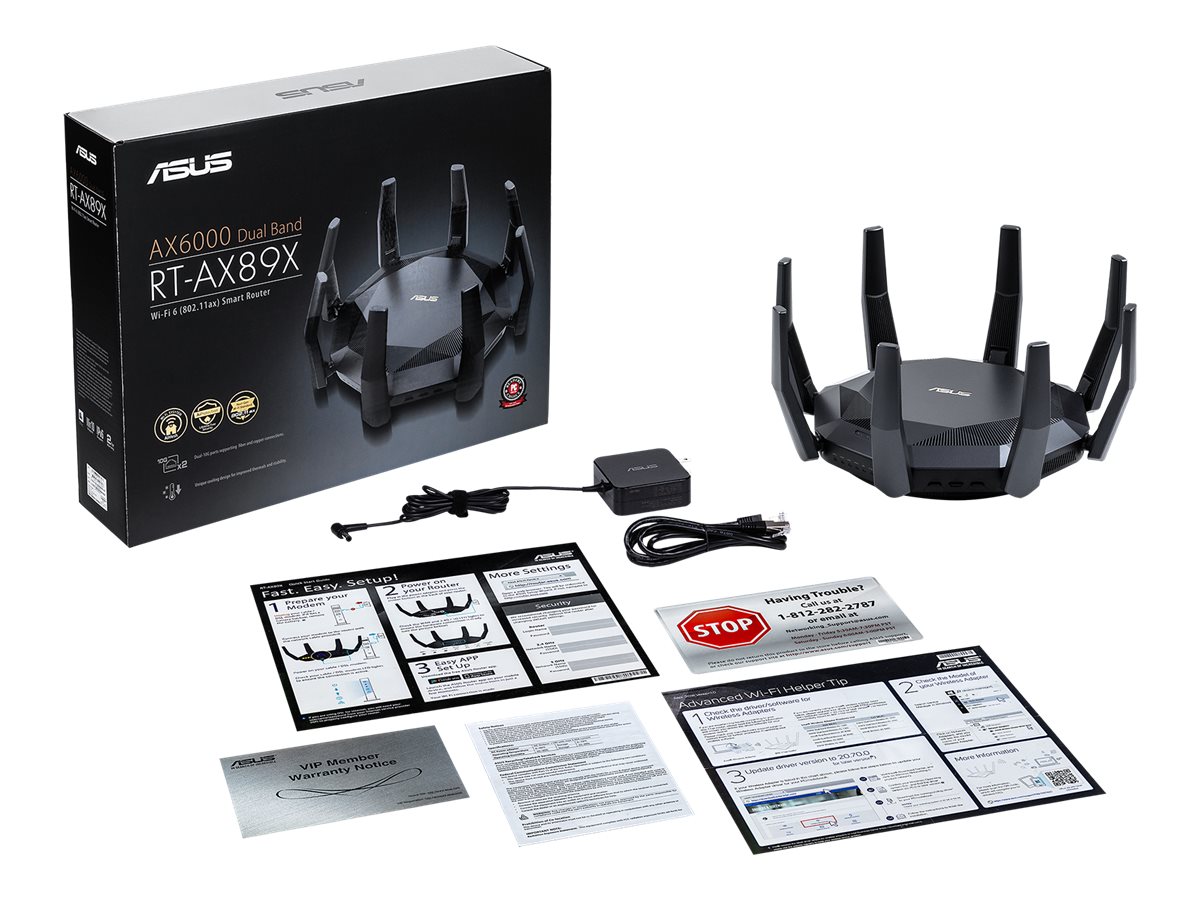 ASUS RT-AX89X Wi-Fi 6 ルーター 【公式通販】