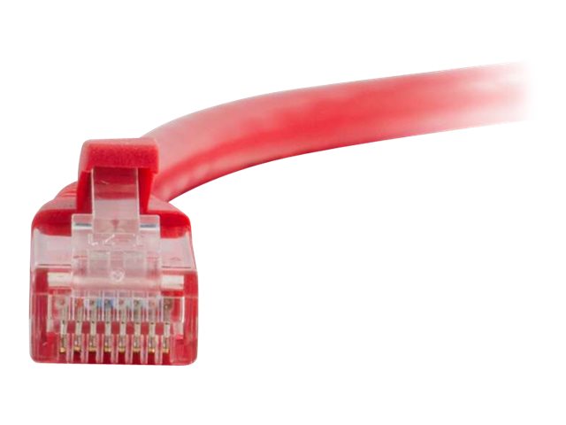Patch cable snagless M C2G 04004 Cat6 Snagless Unshielded RJ-45 - 15 ft stranded UTP Network Patch Cable - RJ-45 red CAT 6 M UTP 