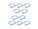 StarTech.com C6PATCH3BL10PK Image 1 from Right-angle