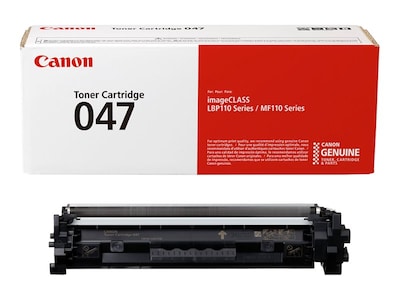 Canon Black imageCLASS 047 Toner Cartridge, 2164C001, 37323743, Toner and Imaging Components - OEM Canon Black imageCLASS 047 Toner Cartridge, 2164C001, 37323743, Toner and Imaging Components - OEM