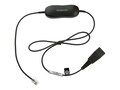 Jabra GN 1200 SmartCord, 20in, 88001-99, 6765881, Cables Jabra GN 1200 SmartCord, 20in, 88001-99, 6765881, Cables