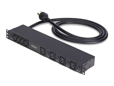 StarTech.com 20-Outlet 1U Server Power Strip Rackmount PDU with 8x Front and 12x Rear Ports, 2030B8H-RACK-PDU-IC, 42076291, Power Distribution Units StarTech.com 20-Outlet 1U Server Power Strip Rackmount PDU with 8x Front and 12x Rear Ports, 2030B8H-RACK-PDU-IC, 42076291, Power Distribution Units
