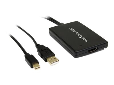 følelse rygte ankel StarTech.com Mini DisplayPort to HDMI Adapter with USB Audio (MDP2HDMIUSBA)