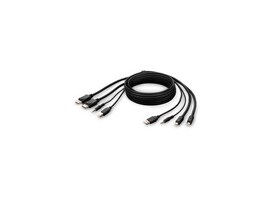 Belkin F1DN2CCBL-MP6T Main Image from Right-angle