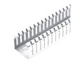 Panduit Nar Hinge Duct PVC 3in X3in X6 , HN3X3WH6, 41086984, Mounting Hardware - Network