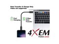 4Xem USB 3.1 Gen 2 Type C M M Cable, Black, 10ft, 4XUSBCUSBC10, 36364199, Cables