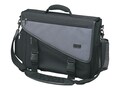 Tripp Lite Profile Notebook Briefcase, Nylon, Gray Black, NB1001BK, 6348921, Carrying Cases - Notebook